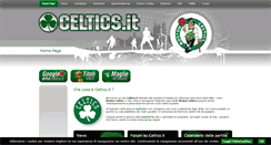 Desktop Screenshot of celtics.it